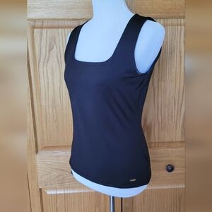 Calvin Klein Black Sleeveless Tank Top Size M